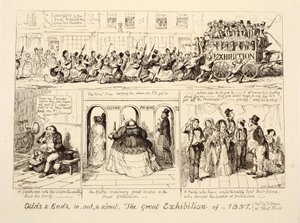 Divers & fins, dedans, dehors et autour de la Grande Exposition de 1851 - George Cruikshank